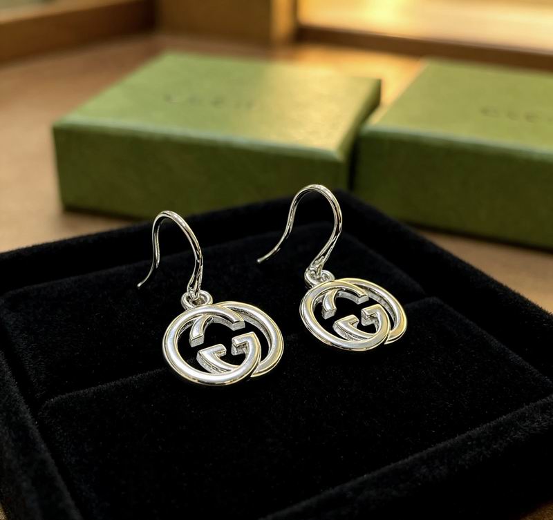 Gucci Silver Earrings 823